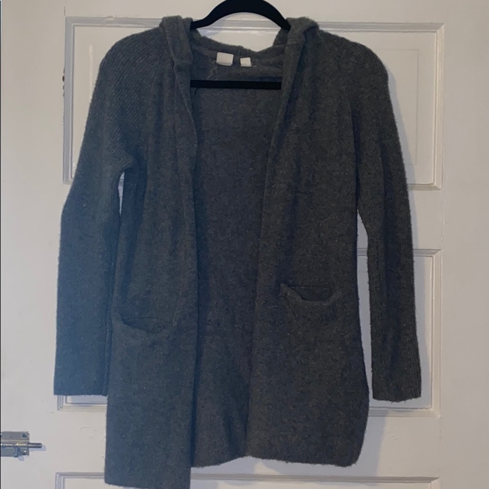 soft gray sweater (kids but fits xs/s adult)